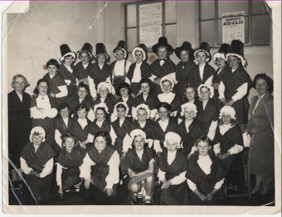 School Folk Dancers
