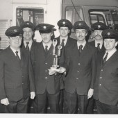 Runners up of station efficiency competition 1984