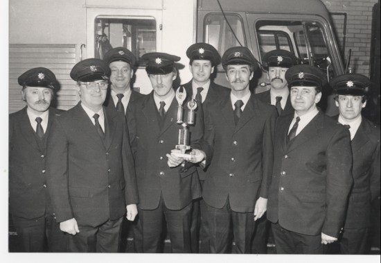 Runners up of station efficiency competition 1984