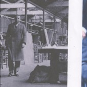 Graham G. Churchward at Brynmawr furniture factory