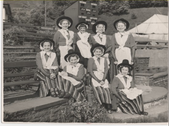 Welsh Folk Dancers, Brynmawr.
