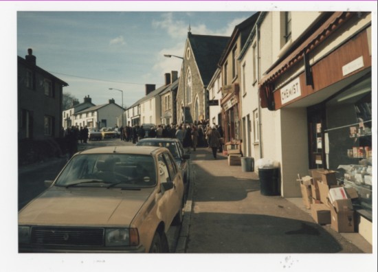 Rev. Edgar's funeral, Gilwern
