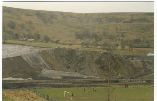Waunlwyd recreational field prior to Garden Festival