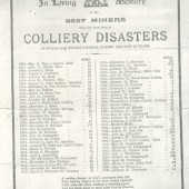 Colliery Disasters