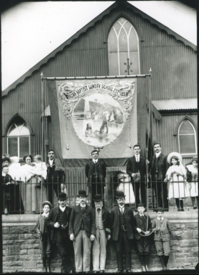 Cwm Baptist Chapel, c. 1900