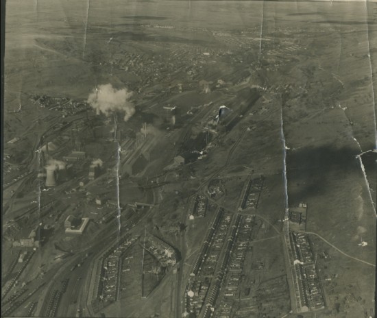 Aerial photo of Waunlwyd, 1948
