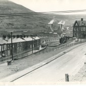 Station Road, Waunlwyd in the 1970s