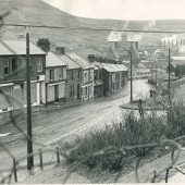 Station Road, Waunlwyd, in the 1970s