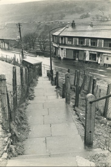 Cooperative Stores,Station Road, Waunlwyd, in the 1970s