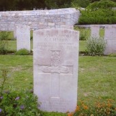 Grave of Gunner Amos John Harris