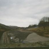 Cwm Bypass looking north from St. Paul's Bridge