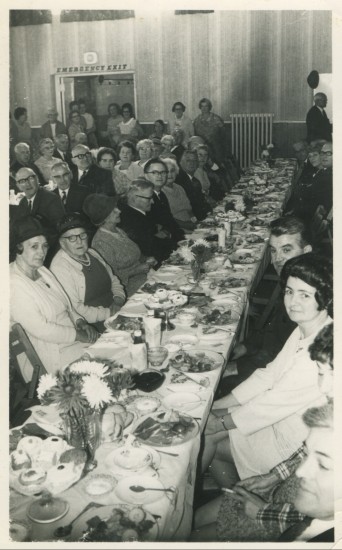 Labour Party pensioners' Christmas Party, early 1960s