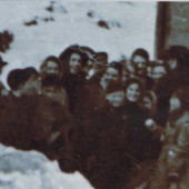 Standing in line for bread, 1947
