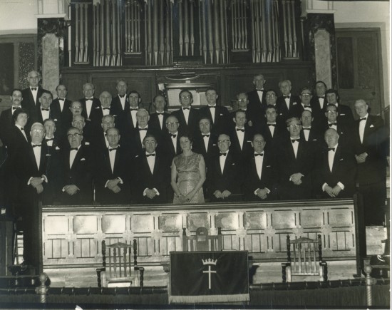 Cwm Male Voice Choir at Tirzah Baptist Chapel 