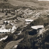 View South to Cwm from Garden Festival Bluffs