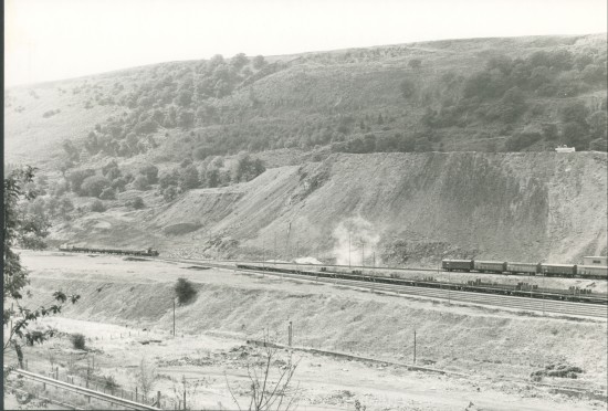 Slag Tips opposite Waunlwyd view South.