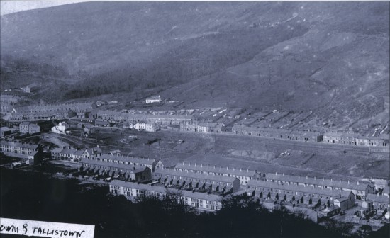 Early View of Cwm looking N.E.