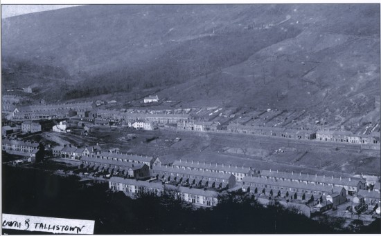 Early View of Cwm looking N.E.