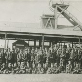 Colliers at Waunlwyd Colliery