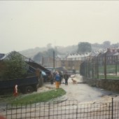 Curre Street flooding