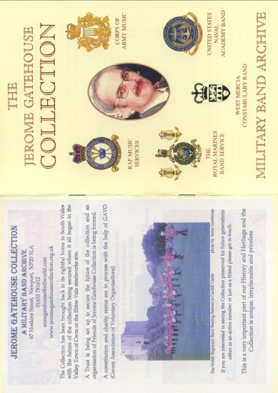 Military Band Archive,The Jerome Gatehouse Collection