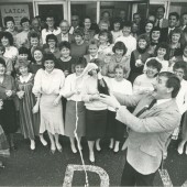 Announcement of The National Garden Festival of Wales coming to Ebbw Vale in 1992