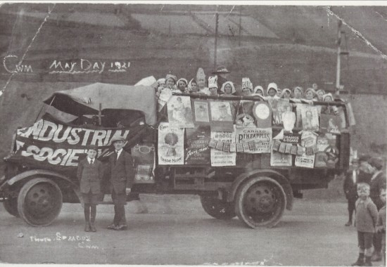 Float at May Day Parade 1921