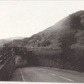 The Old Road to Cwm looking North.