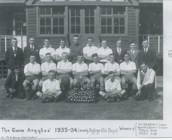 Cwm Argyles Soccer Team