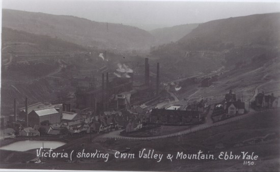 Ebbw Valley view South