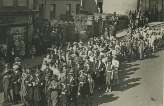 Whitsun Walk,Mill Terrace
