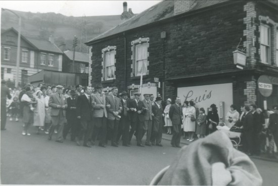 Whitsun Walk,End of Station Terrace
