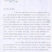 Letter from Aneurin Bevan M.P.replying to Mr.    Stanley Bevan.