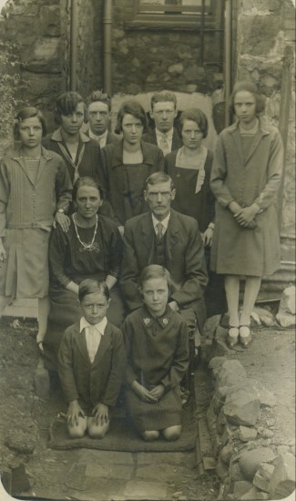 The Richards Family,10,School Terrace,Cwm.