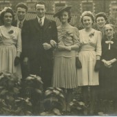 Wedding of Stanley and Florence Davies