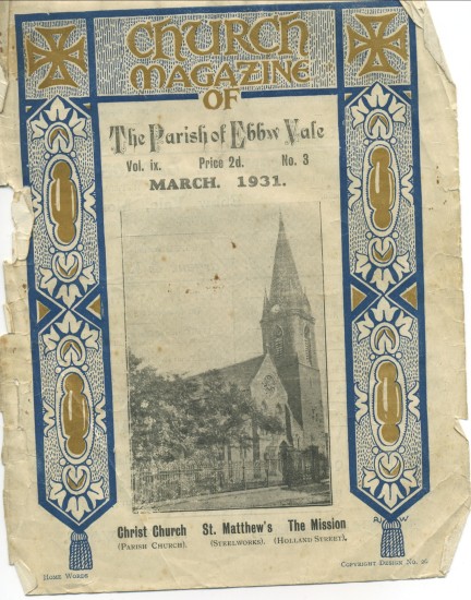 Christ Church Magazine ,Ebbw Vale