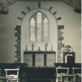 Original Window in St.Matthew's Church,Tyllwyn.