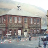 Cwm Institute,before being demolished.
