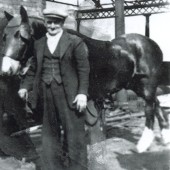 Last Pit Pony with Richard Yemm at Waunlwyd Colliery
