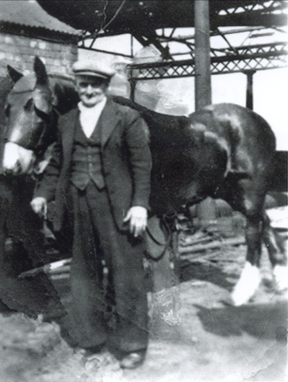 Last Pit Pony with Richard Yemm at Waunlwyd Colliery