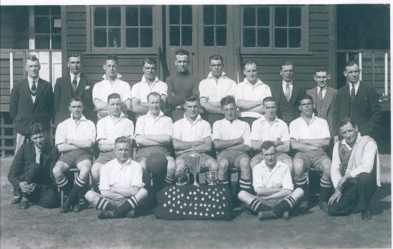 Cwm United Football Team 1933