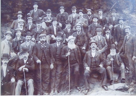 Waunlwyd Colliery Officials  1901