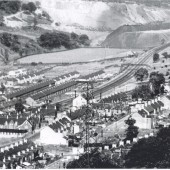 Cwm,view North to Betterment Field.