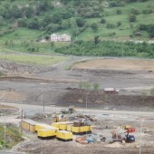 Construction Site of Garden Festival Wales