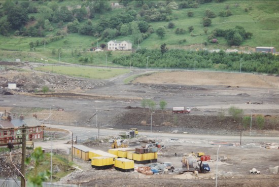 Construction Site of Garden Festival Wales