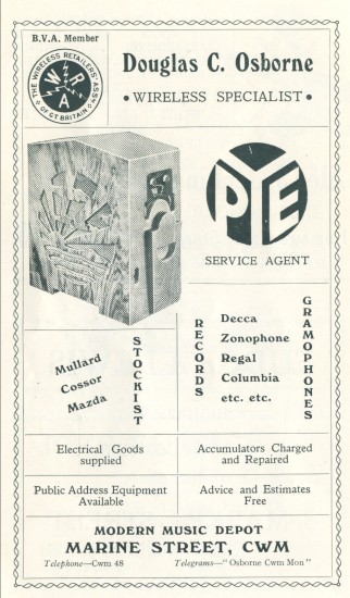Douglas C.Osborne,Wireles Specialist.