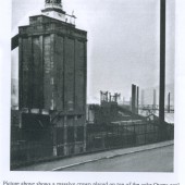 Crown on the Coal Bunker for Queen Elizabeth's Coronation in 1953
