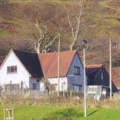 Troed Rhiw Clawdd Farm on The Domen Fawr.