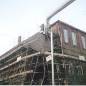 South West Corner of Cwm Institute Collapse