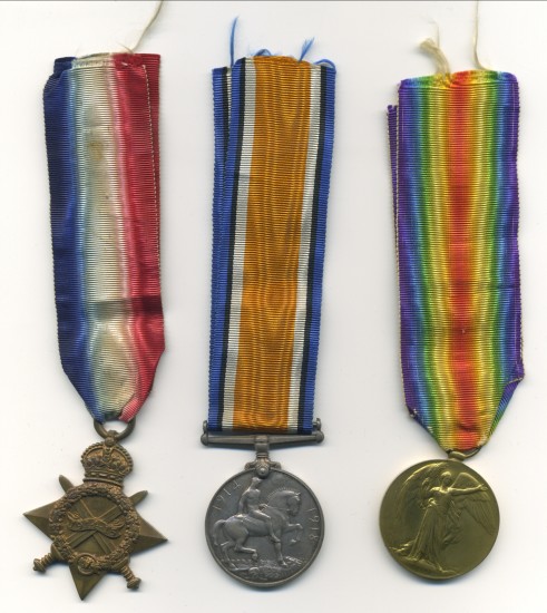 World War 1 Medals    Walter Harris